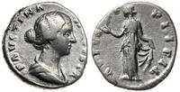 denar 147-161, Rzym, Aw: popiersie cesarzowej w 
