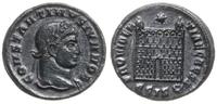 follis 328-329, Siscia, Aw: popiersie cezara w p