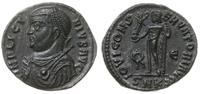 follis 317-320, Cyzicus, Aw: popiersie cesarza w
