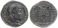 follis 326-328, Tessaloniki, Aw: głowa cesarza w