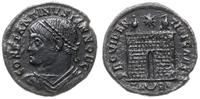 follis 325-326, Arles, Aw: popiersie cesarza w p
