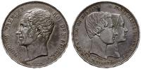 5 franków 1853, Bruksela, niewielkie uszkodzenia