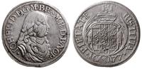 2/3 talara (gulden) 1677, Szwabach, srebro 18.56