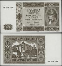 1.000 złotych 1.08.1941, MCSM 186 - KOPIA nie wp