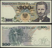 200 złotych 25.05.1976, seria H, numeracja 90142