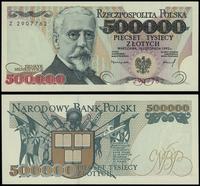 500.000 złotych 16.11.1993, seria Z, numeracja 2
