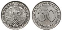50 fenigów 1939 B, Wiedeń, bardzo ładne, Jaeger 