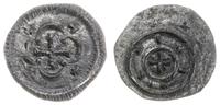denar 1116-1131, Aw: W czwórłuku krzyż z kropkam