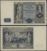 20 złotych 11.11.1936, seria AA, numeracja 03082