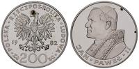 200 złotych 1982, Szwajcaria, wybite stemplem zw