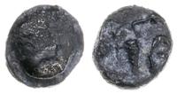 moneta typu kleinsilber II w. pne, Aw: wysoki ow