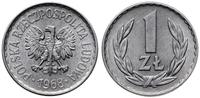 1 złoty 1968, Warszawa, pięknie zachowane, rzadk