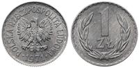 1 złoty 1971, Warszawa, wyśmienicie zachowane, r