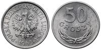 50 groszy 1965, Warszawa, wyśmienite, Parchimowi