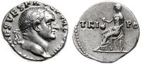 denar 72-73, Rzym, Aw: Głowa cesarza w prawo, IM