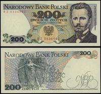 200 złotych 1.06.1982, seria BZ, numeracja 03369