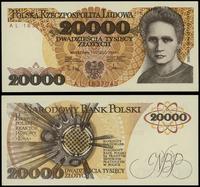 20.000 złotych 1.02.1989, seria AL, numeracja 18
