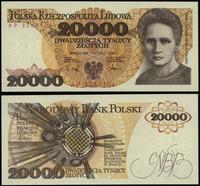20.000 złotych 1.02.1989, seria AP, numeracja 32