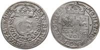 złotówka (tymf) 1663 AT, SALVS w napisie na awer