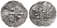 denar 1025-1027, Aw: Lrzyż grecki, w każdym kąci