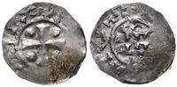 denar 1002-1024, Aw: Krzyż grecki, w każdym kąci