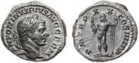 denar 217, Rzym, Aw: Głowa cesarza w wieńcu laur