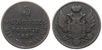 Polska, 3 grosze polskie, 1827 IB