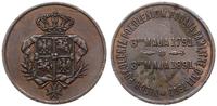 Polska, medal z okazji 100. rocznicy uchwalenia Konstytucji 3. Maja, 1891