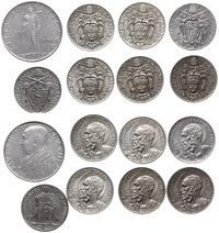 zestaw 8 monet, w skład zestawu wchodzą monety P