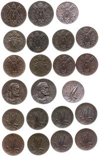 zestaw 11 monet, w skład zestawu wchodzą monety 