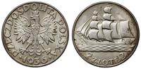 2 złote 1936, Warszawa, Żaglowiec, miejscowa pat