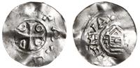 denar 983-1002, Quedlinburg, Aw: Krzyż grecki, w