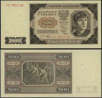 500 złotych 1.07.1948, seria CC, numeracja 69244