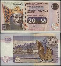 20 funtów 12.10.1999, seria A/AX, numeracja 0230