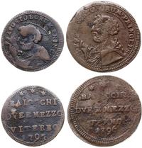 lot 2 monet, 2 1/2 baiocchi (Fermo, 1796) i 2 1/
