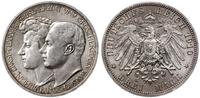 3 marki zaślubinowe 1910, Berlin, moneta wybita 
