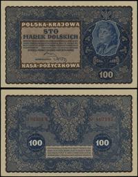 100 marek polskich 23.08.1919, seria IJ-E, numer