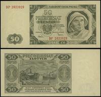 50 złotych 1.07.1948, seria DP, numeracja 282392