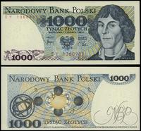 1.000 złotych 1.06.1982, seria EY, numeracja 136