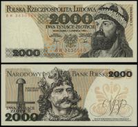 2.000 złotych 1.06.1982, seria BW, numeracja 363