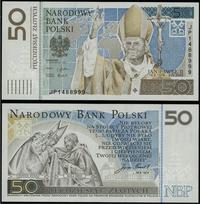 50 złotych 16.10.2006, seria JP, numeracja 14889
