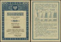 Polska, pożyczka premiowa (obligacja zbiorowa) na 100 złotych, 1.10.1951