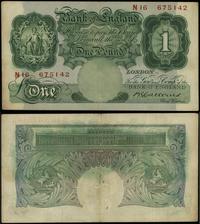 1 funt 1929-1934, seria N16, numeracja 675142, p