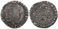 1/2 franka 1591, Tuluza, z tytulaturą Henryka II