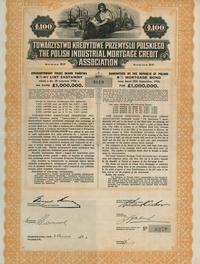 8% list zastawny na 100 funtów 8.06.1928, Warsza