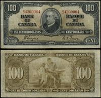 100 dolarów 2.01.1937, seria B/J, numeracja 4209