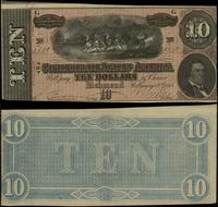 10 dolarów 17.02.1864, X seria - G, numeracja 46