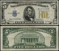 5 dolarów 1934, seria K 41274669 A, pieczęć kolo
