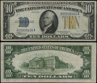 10 dolarów 1934, seria B 05898466 A, żółta piecz