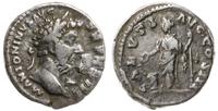 denar 168-169, Rzym, Aw: Głowa cesarza w prawo, 
